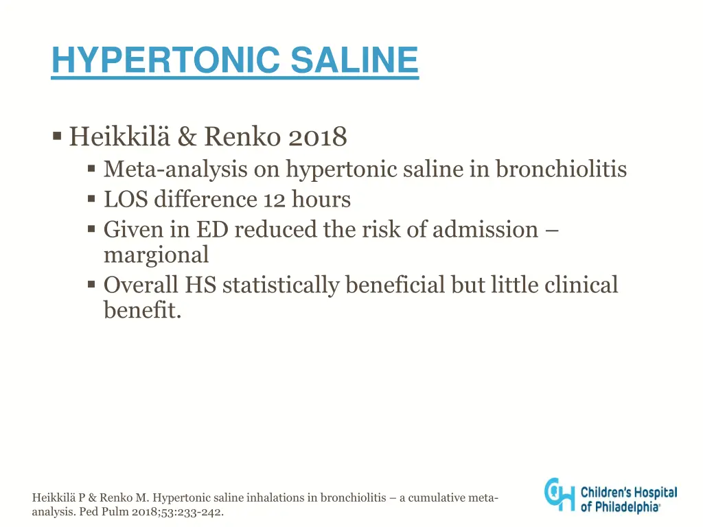 hypertonic saline