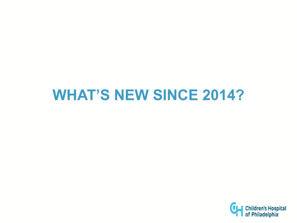 what s new since 2014