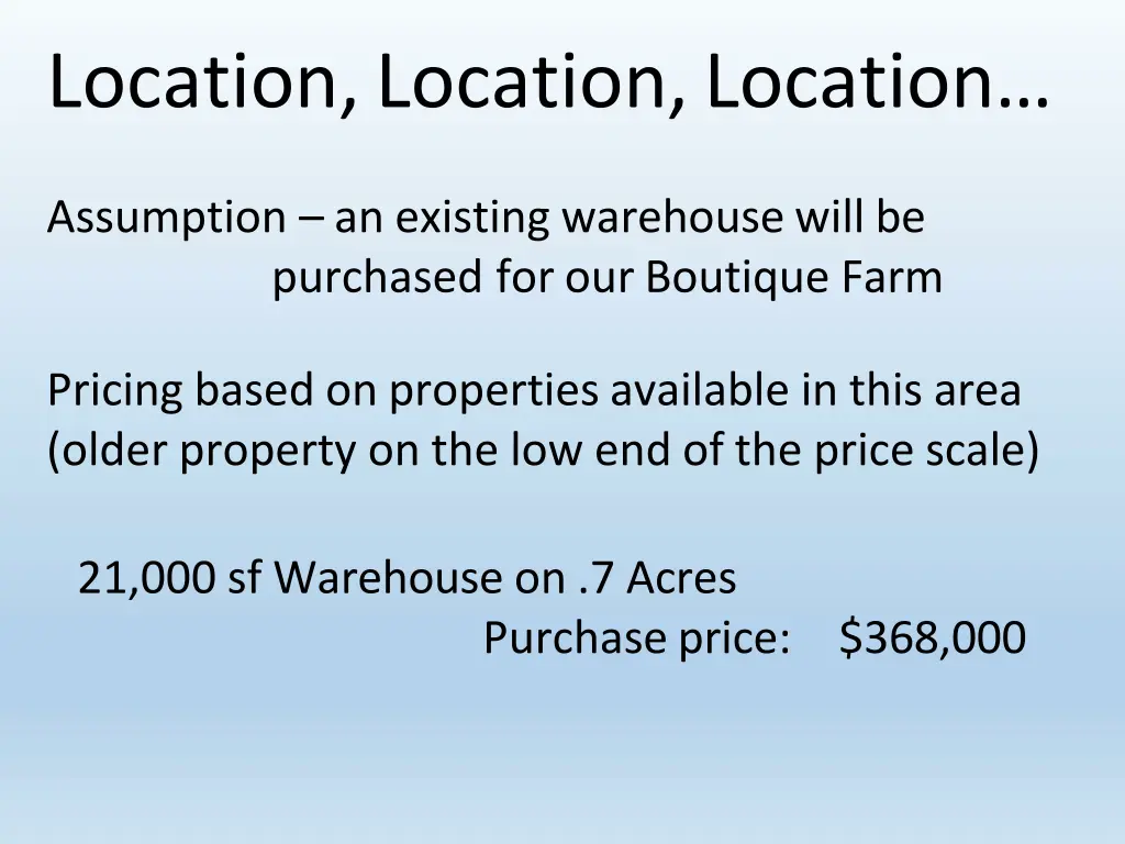 location location location