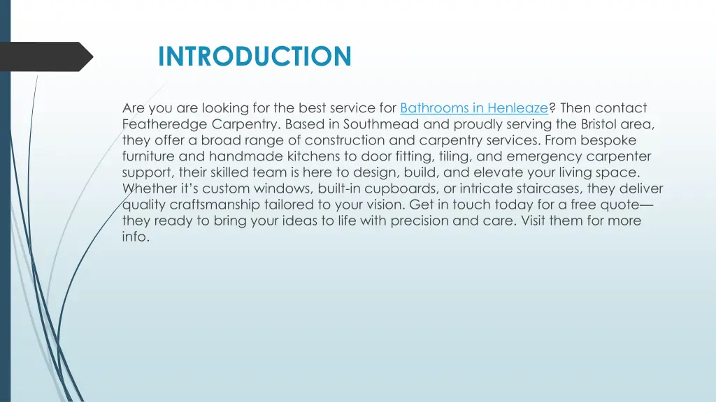 introduction