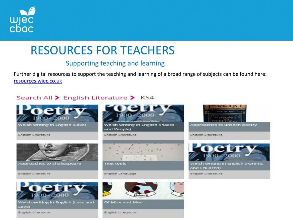 resources for teachers supporting teaching