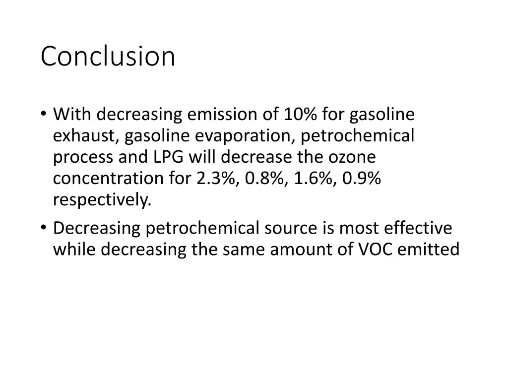 conclusion