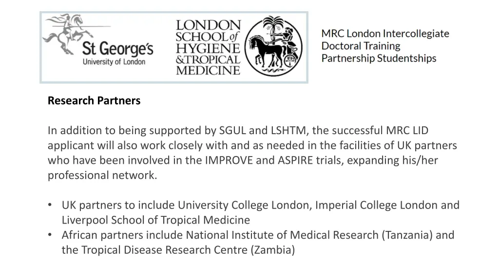 research partners