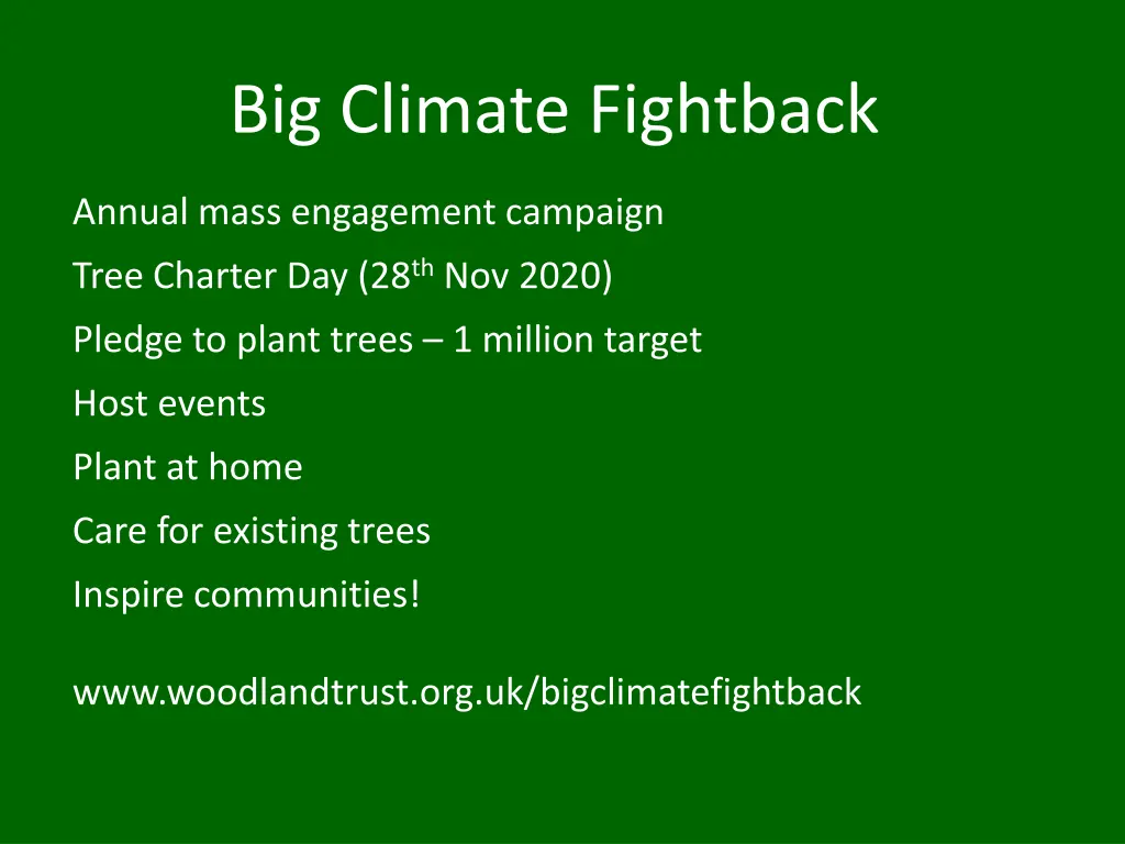 big climate fightback