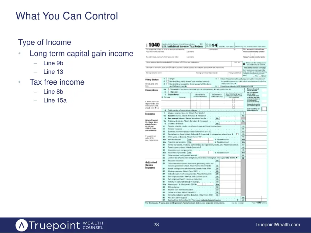 what you can control 1