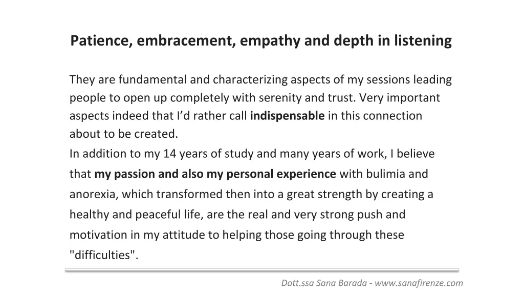 patience embracement empathy and depth