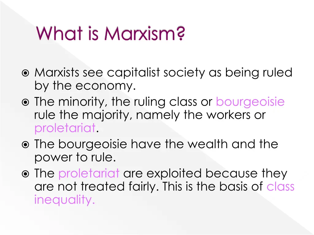 what is marxism