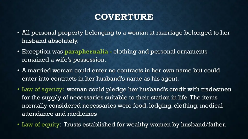 coverture