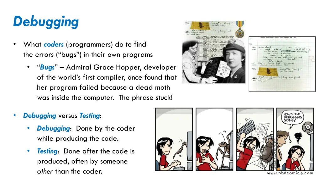debugging
