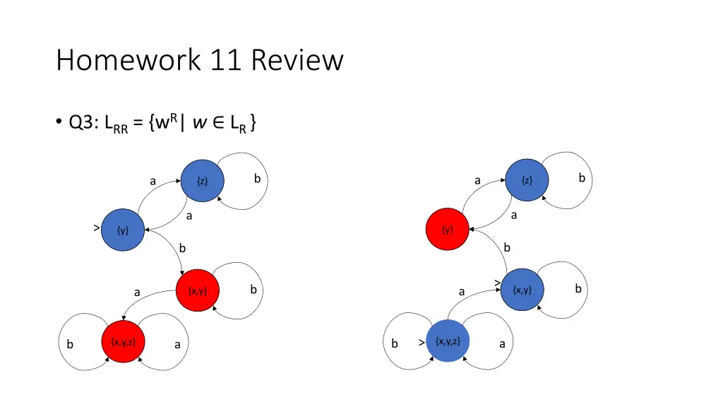 homework 11 review 2