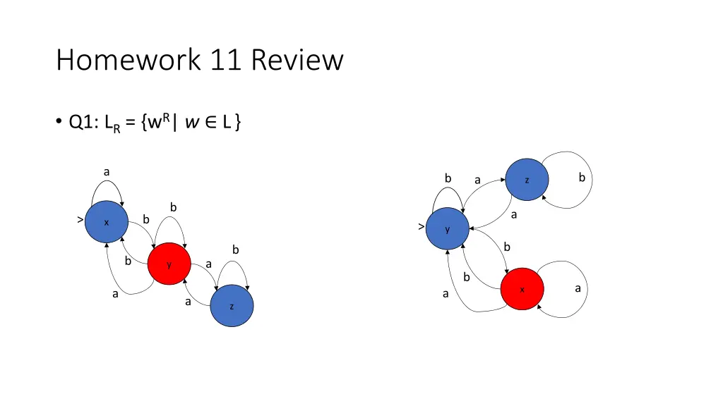 homework 11 review