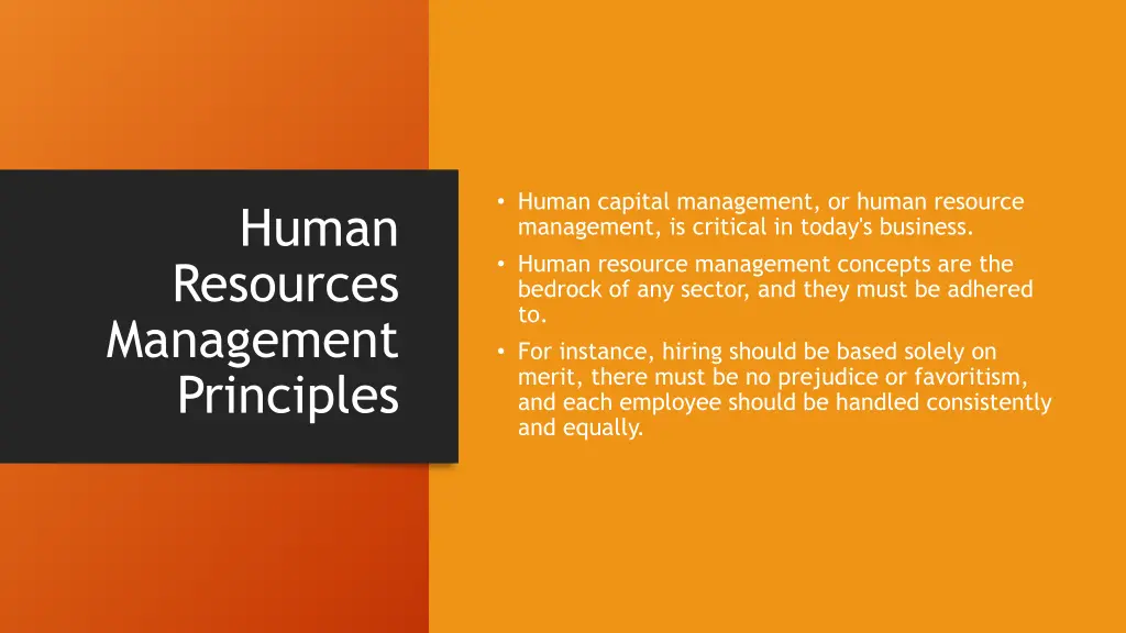 human capital management or human resource