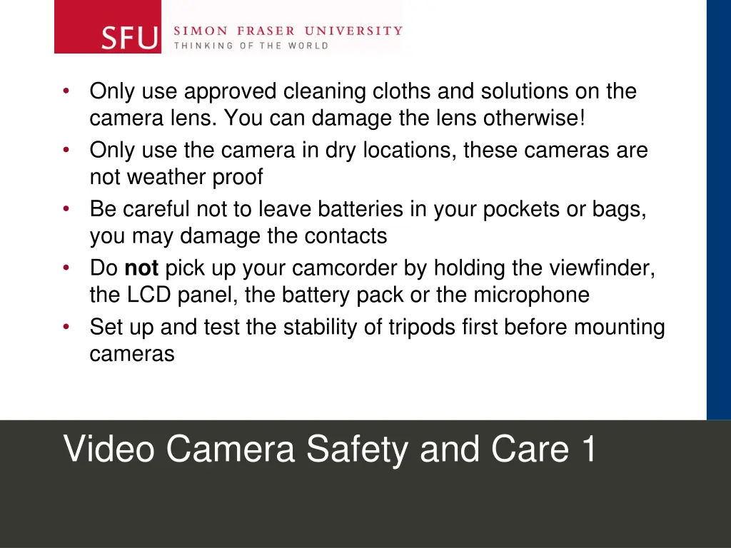 only use approved cleaning cloths and solutions