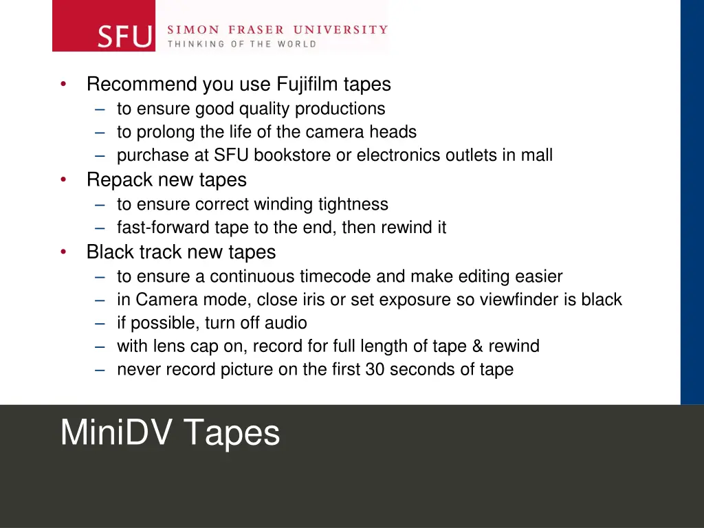 recommend you use fujifilm tapes to ensure good