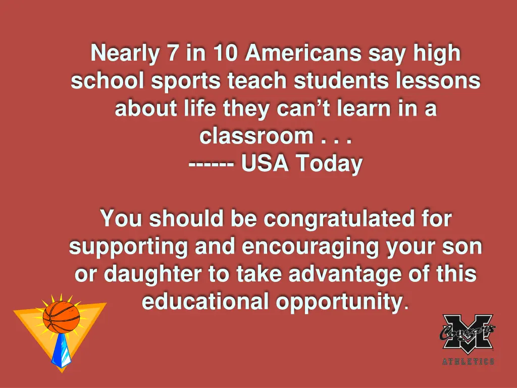 nearly 7 in 10 americans say high school sports