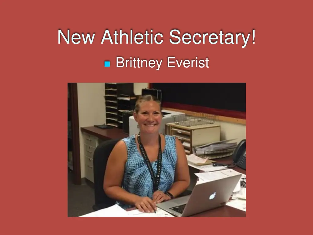 new athletic secretary