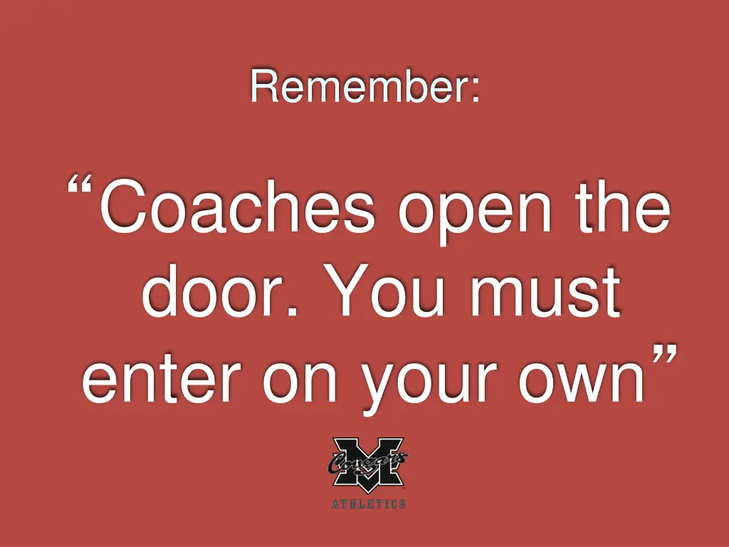 remember