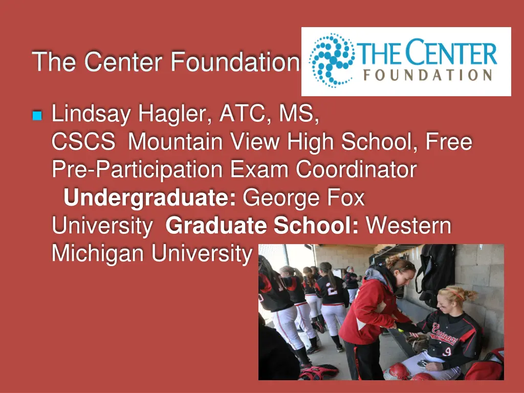 the center foundation