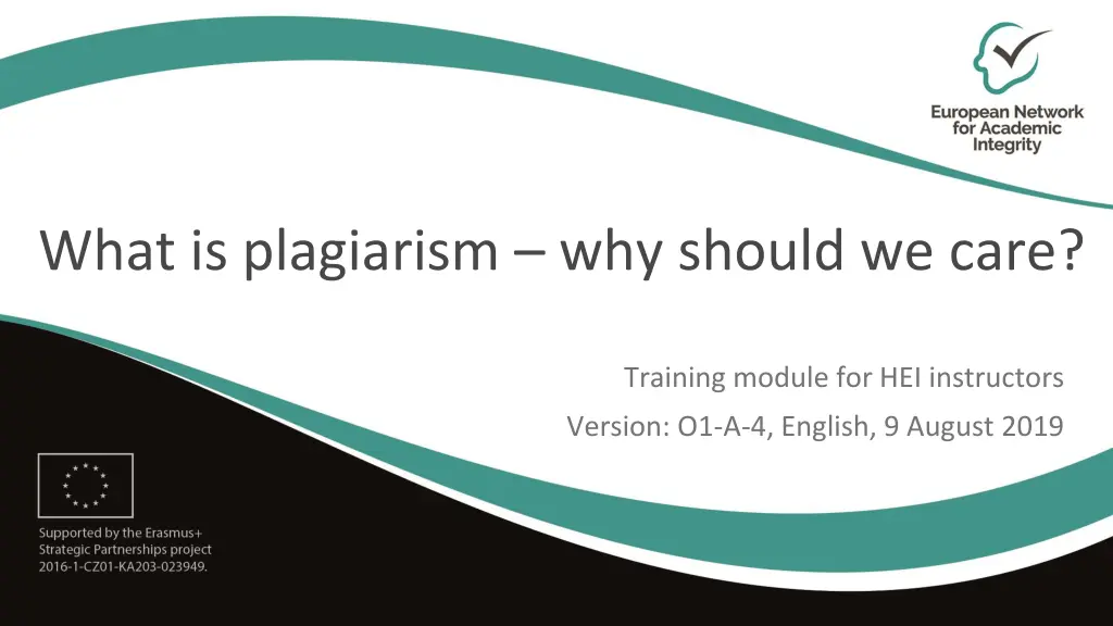 what is plagiarism why should we care