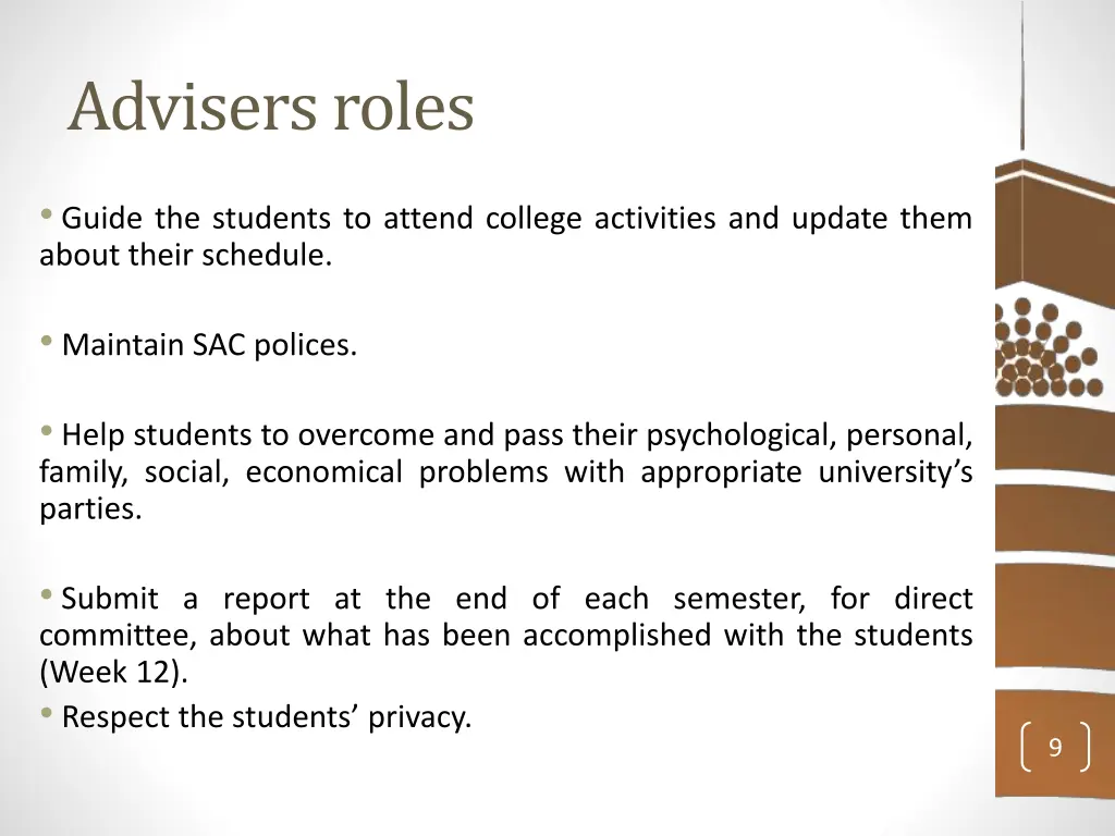 advisers roles 1
