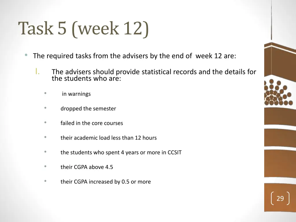 task 5 week 12