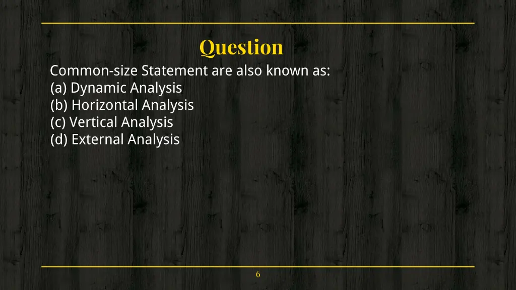 question 1