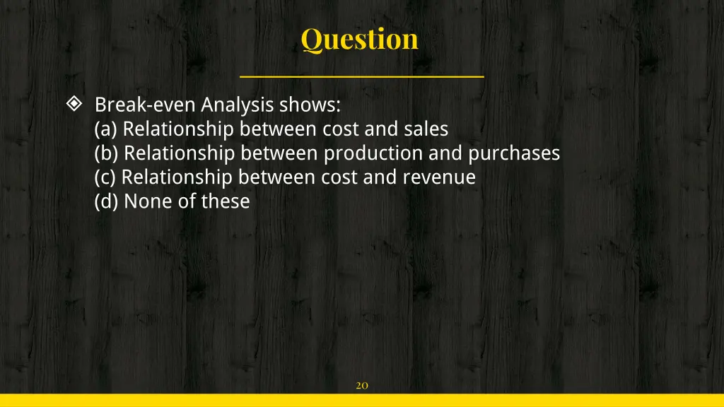 question 8