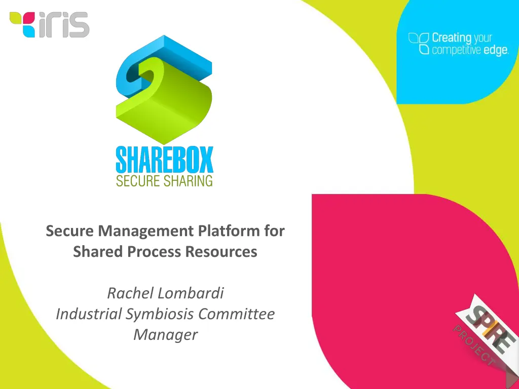 secure management platform for shared process