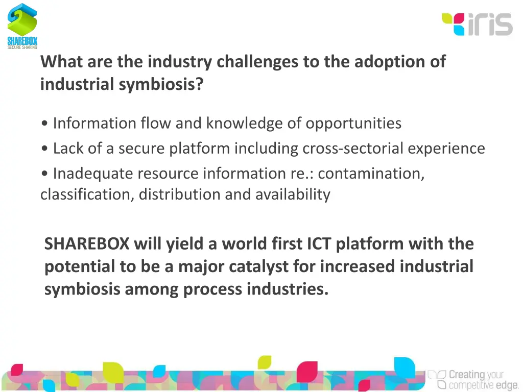 what are the industry challenges to the adoption
