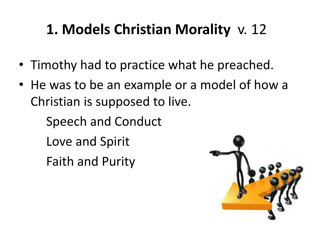 1 models christian morality v 12