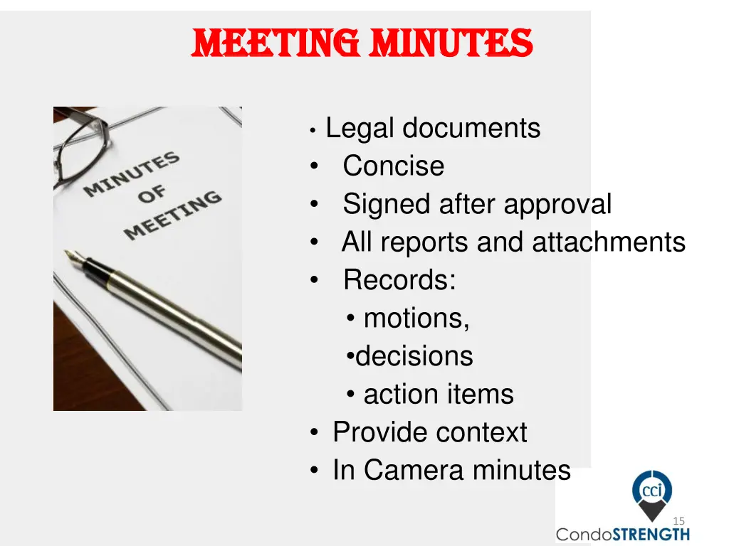 meeting minutes meeting minutes