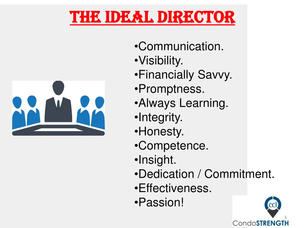 the ideal director the ideal director