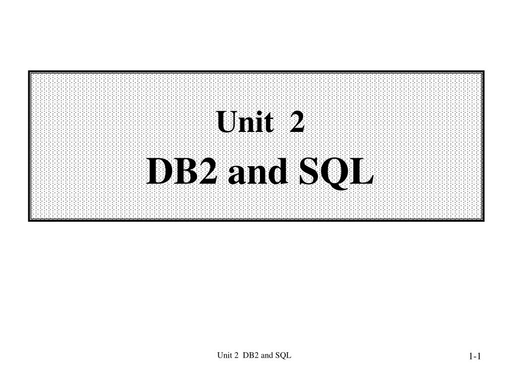 unit 2