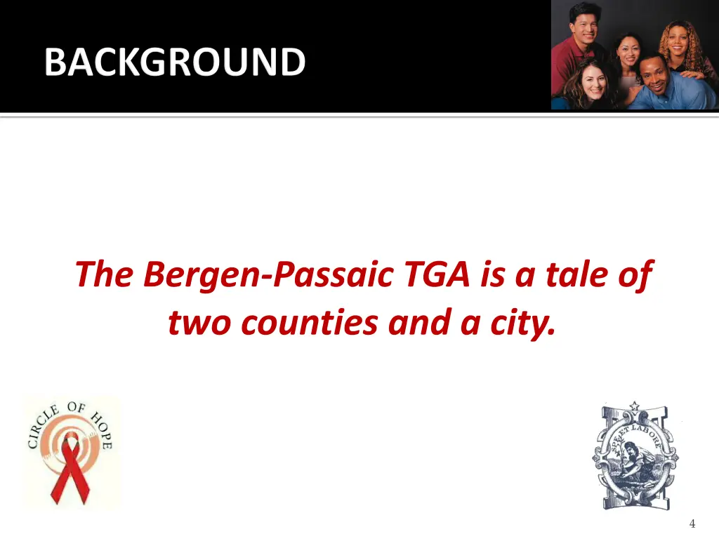 the bergen passaic tga is a tale of two counties