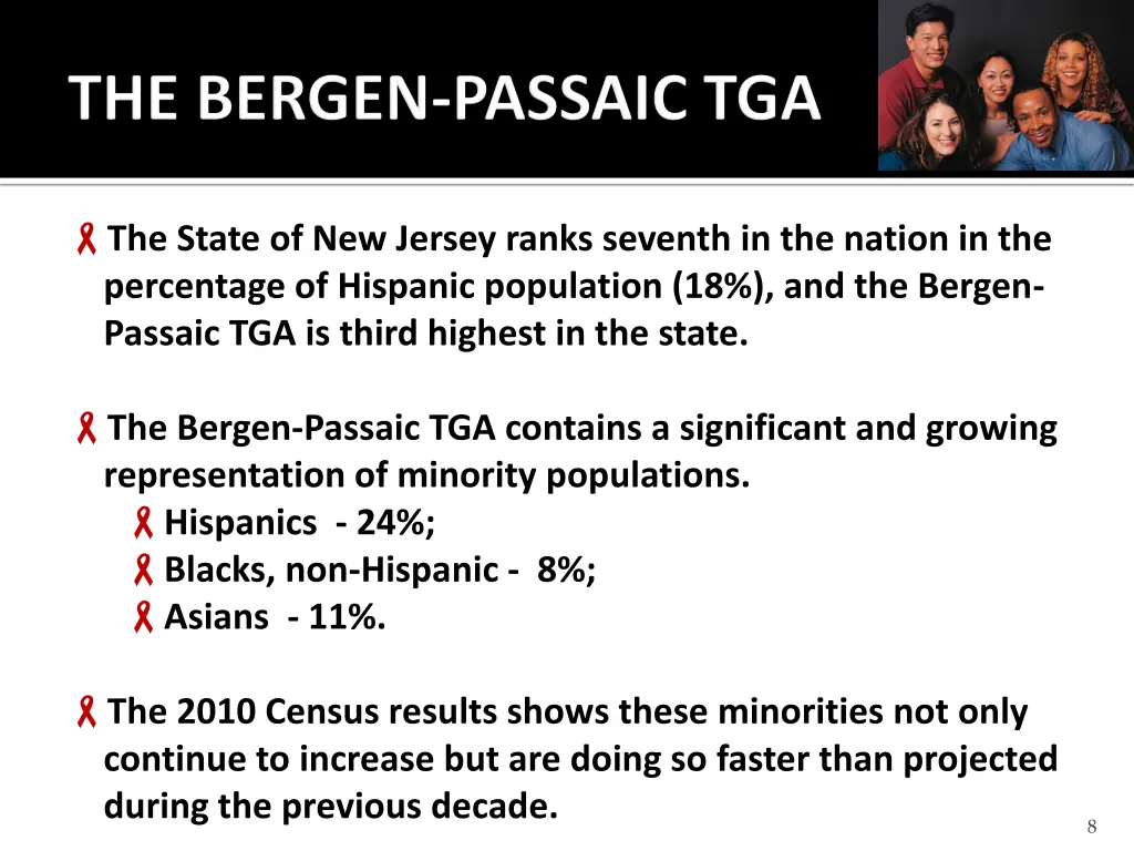 the state of new jersey ranks seventh