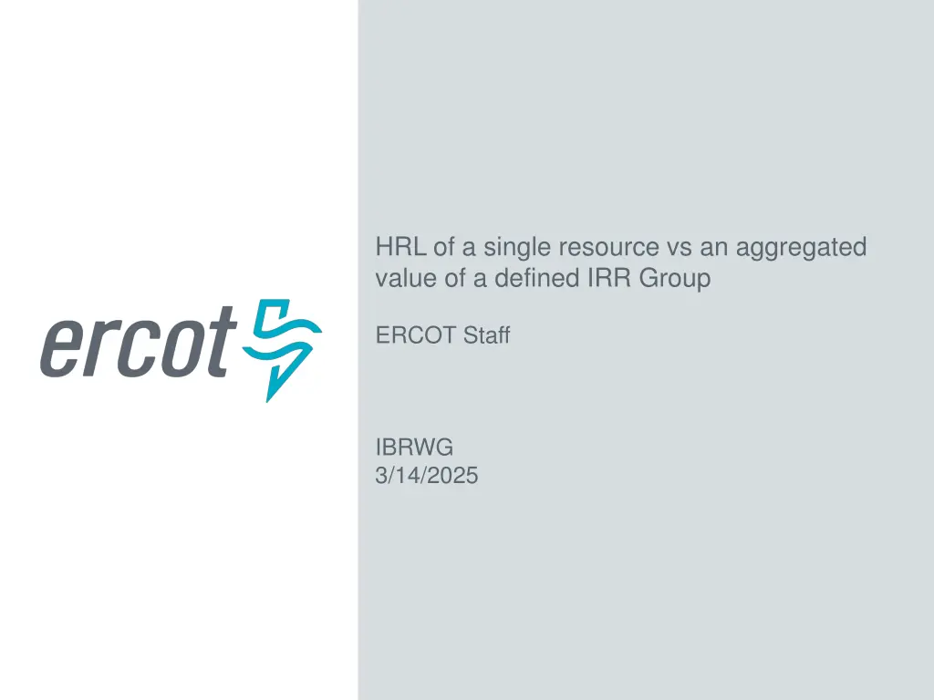 hrl of a single resource vs an aggregated value