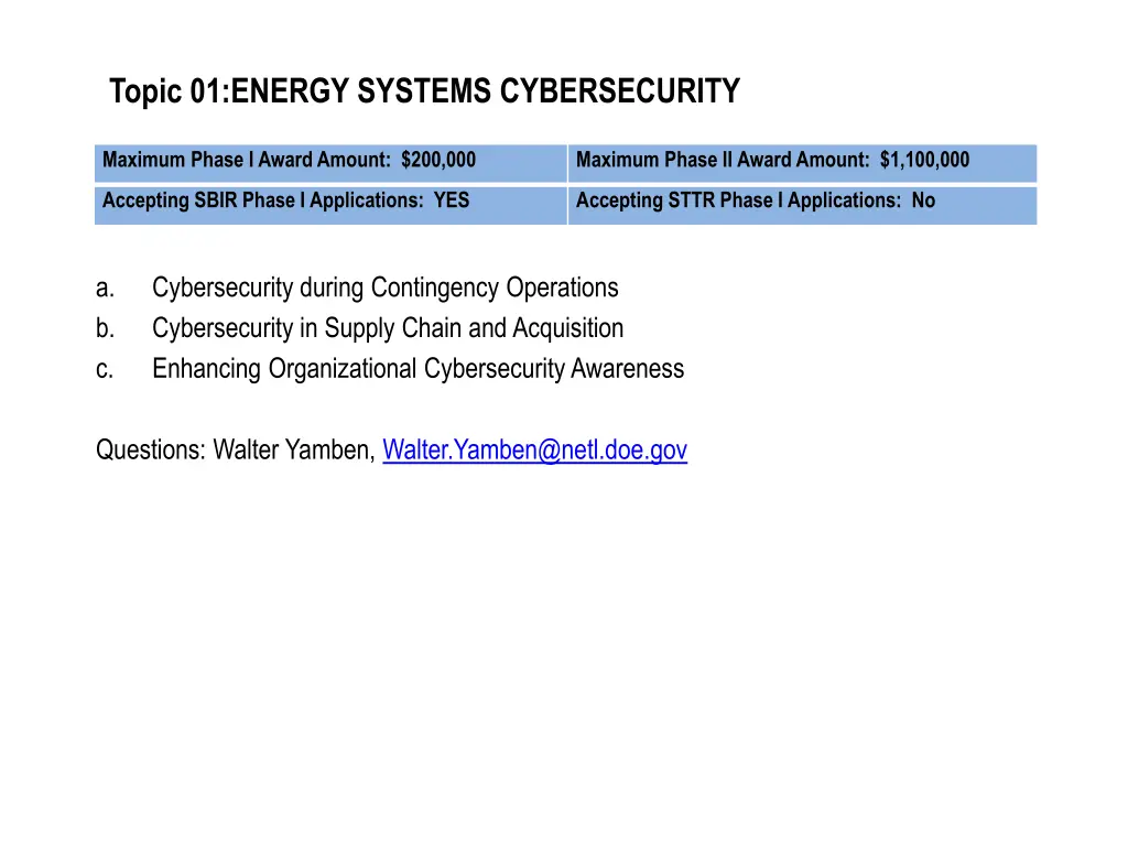 topic 01 energy systems cybersecurity