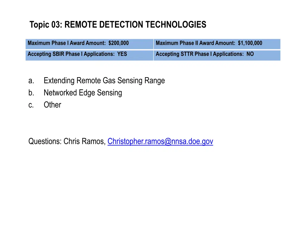 topic 03 remote detection technologies