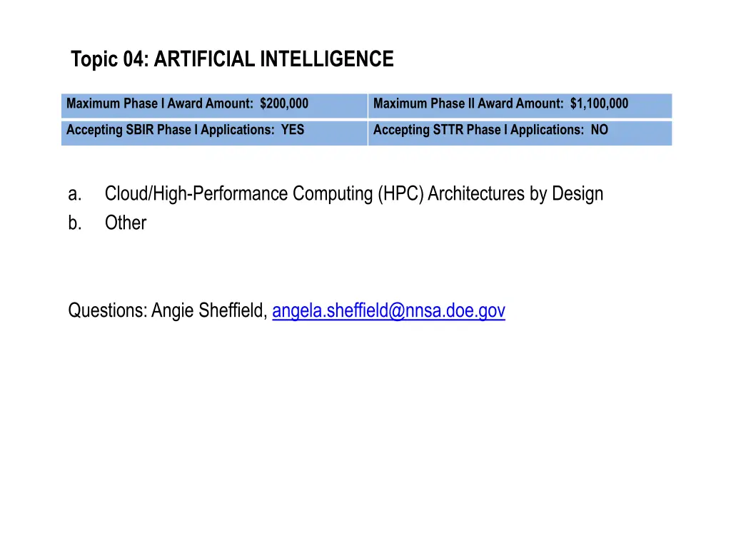 topic 04 artificial intelligence