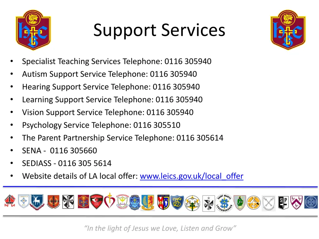 support services