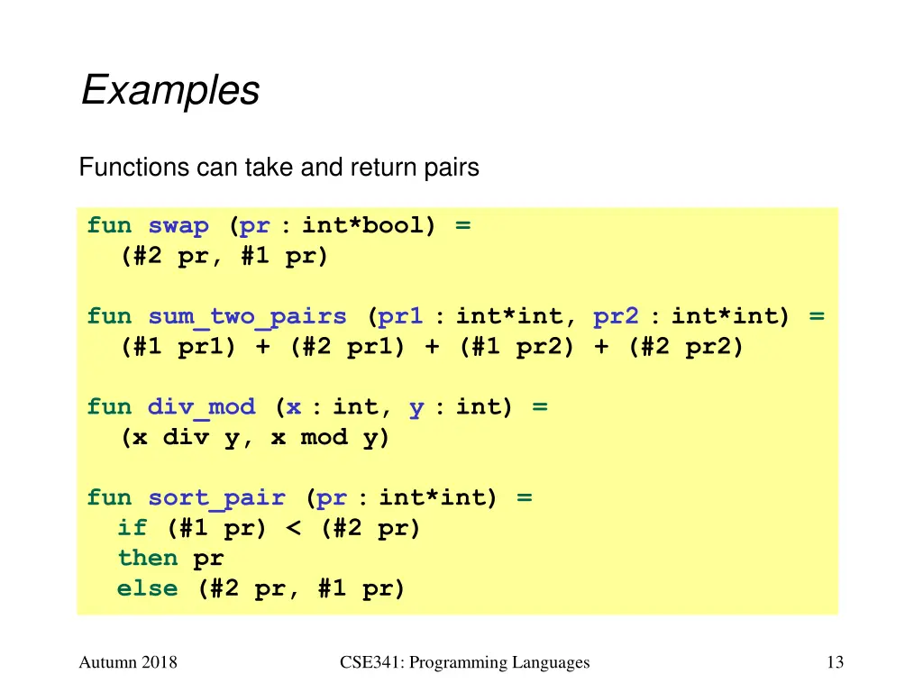 examples