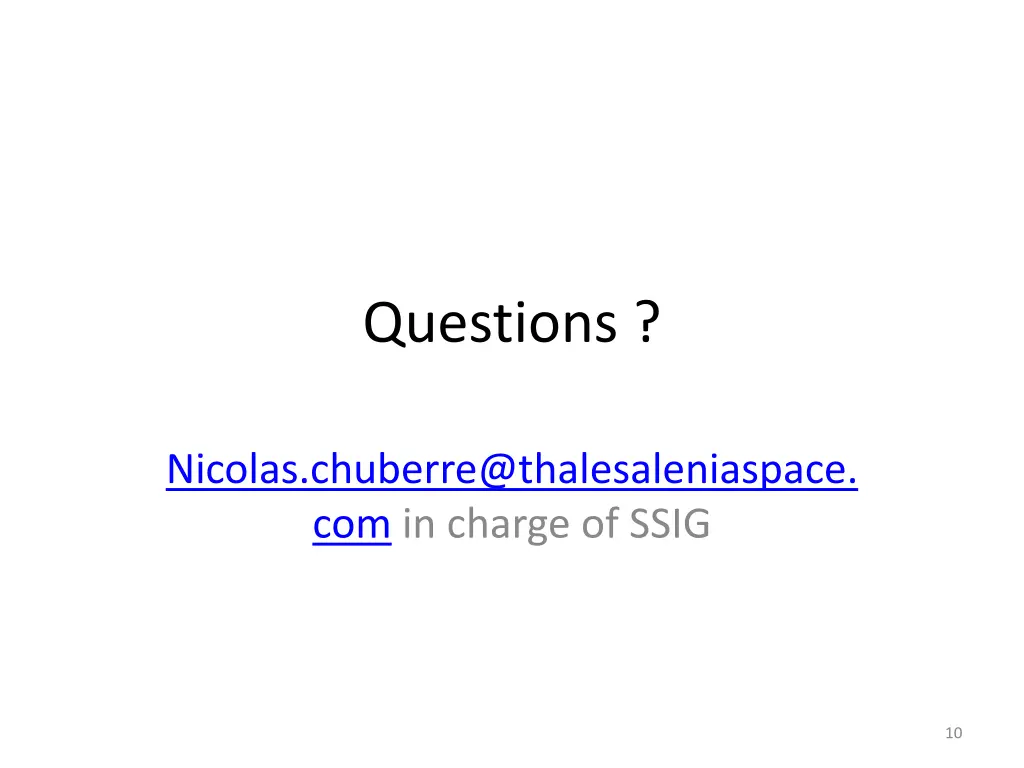 questions