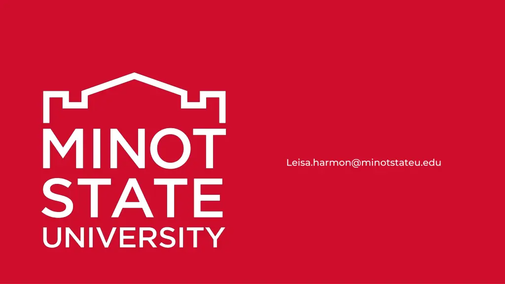 leisa harmon@minotstateu edu