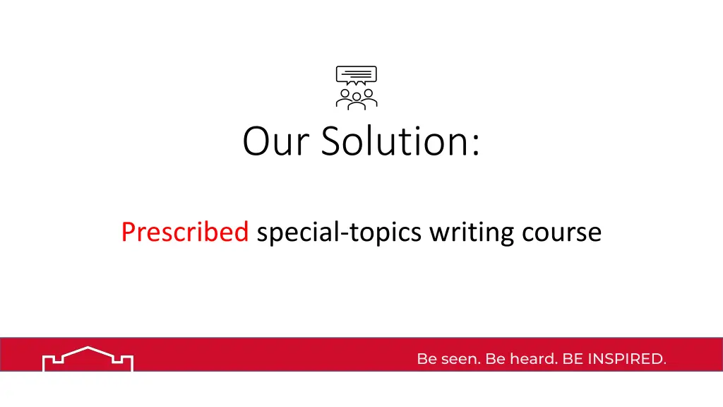 our solution