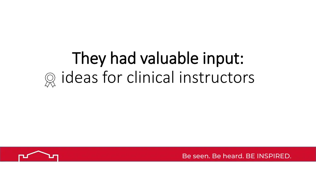 they had valuable input they had valuable input 1