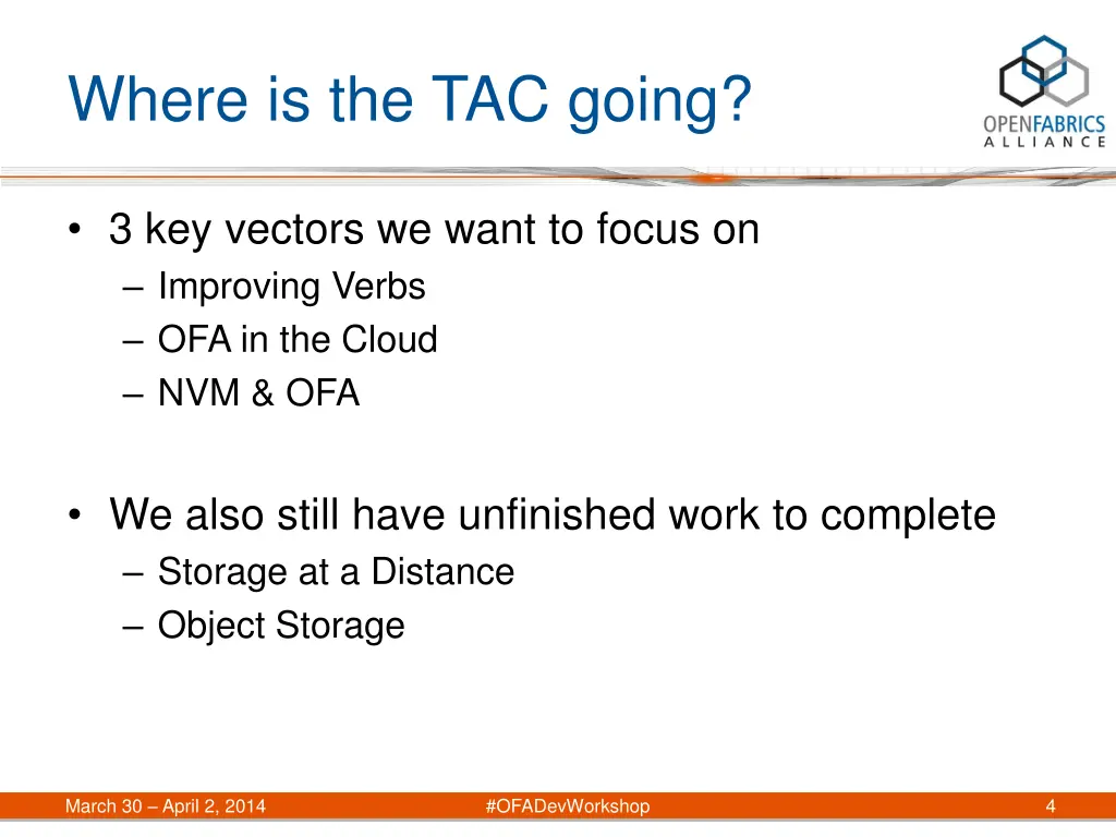 where is the tac going
