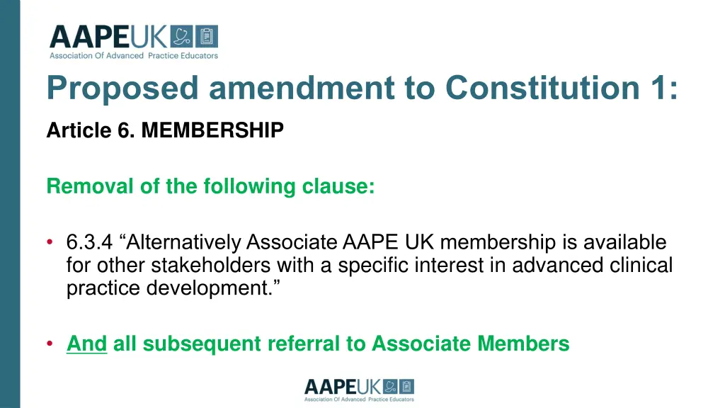 proposed amendment to constitution 1