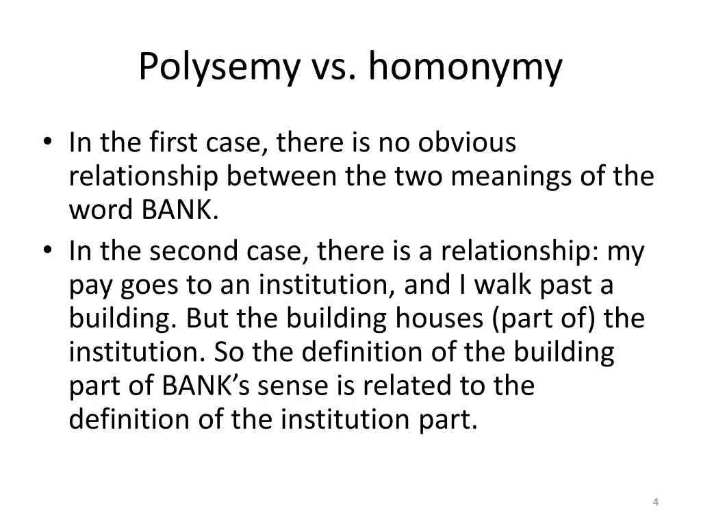 polysemy vs homonymy 1