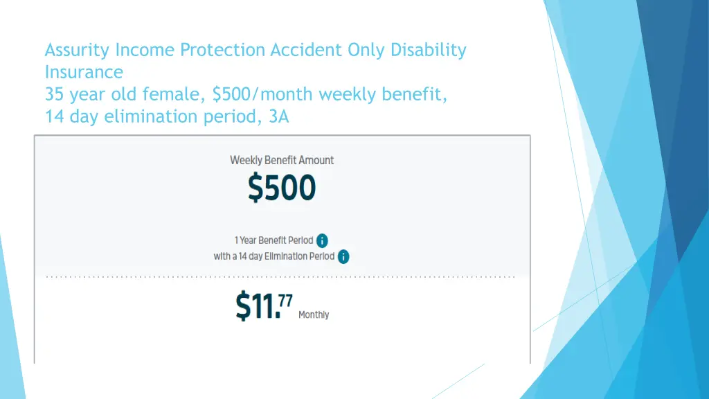 assurity income protection accident only