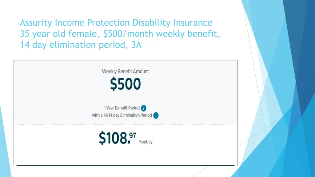 assurity income protection disability insurance